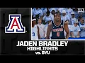 Jaden Bradley 26 PT Performance vs BYU 2025-26 Big 12 Basketball