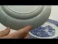 Blue Pagoda Pattern China Changes over the decades