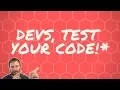 Why aren t JavaScript devs testing and how do we fix that