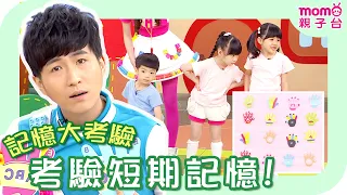 記憶大考驗🧩考驗短期記憶｜培養孩子的身體律動｜玩樂中學習｜學齡前教育｜親子互動｜玩玩樂S7 第36集｜一起玩遊戲｜#momo親子台