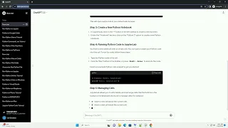 how to run python in jupyterlab