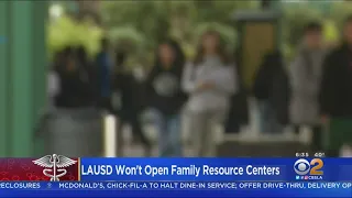 LAUSD Scraps Family Resource Center Plan For Grab-And-Go Meals