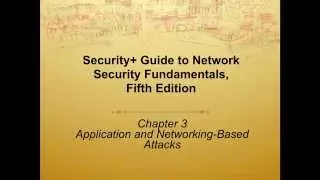 Chap Application and Networking-Based Attacks Part mp4