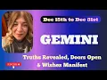 Lagu GEMINI Truths Revealed, Doors Open \u0026 Wishes Manifest | Love, Career, Money Dec 15th to Dec 31st
