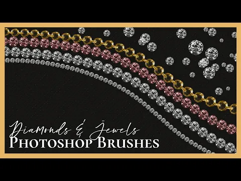 Download MP3 Brush Tool Photoshop Tutorial | Realistic Diamonds & Jewels