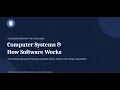 Computer Systems How Software Works Software Engineering Course
