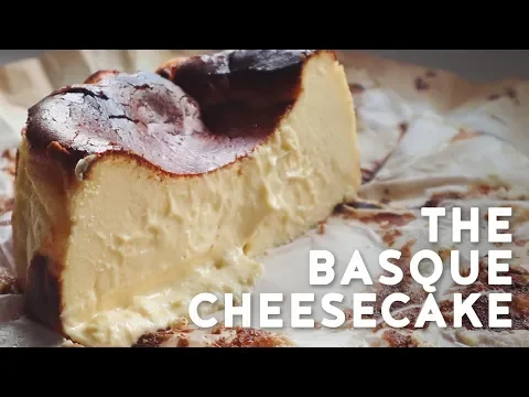 Download MP3 Basque Burnt Cheesecake Recipe | Creamy and gooey easy cheesecake