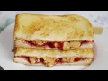 Download Lagu Peanut Butter \u0026 Strawberry Jam Grilled Sandwich Recipe