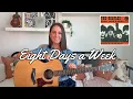 Eight Days A Week - THE BEATLES Guitar Lesson [Play Along Beginner Guitar Tutorial]