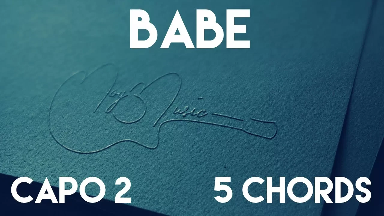 How To Play Babe feat. Taylor Swift by Sugarland | Capo 2 (5 Chords) Guitar Lesson
