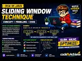 Sliding Window Technique DSA Made Easy DAY 21 of Learning DSA