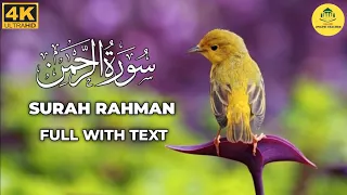 Surah Rahman Tilawat full  | Arabic text | recitation beautiful ❤️