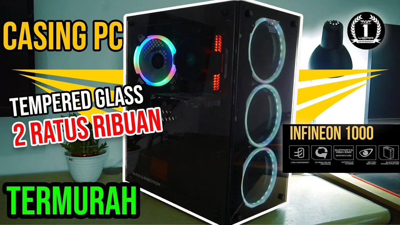 Modifikasi casing PC jadul jadi keren - Modification casing old cpu. 