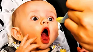 Baby’s funniest FOOD reaction ever 🤣 😂 