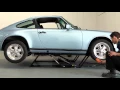 QuickJack Portable Car Lift Demo with a Porsche 911