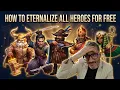 BEST YOU LL FIND on HoH ALL HEROES ETERNALIZE GUIDE in Heroes of History EPIC EVENT MINOS EG