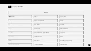 Create a Bookmark Wallet Using HTML CSS JavaScript