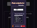 Magic Navigation Bar Animation Using HTML CSS JavaScript Floating Circle Effect Tutorial
