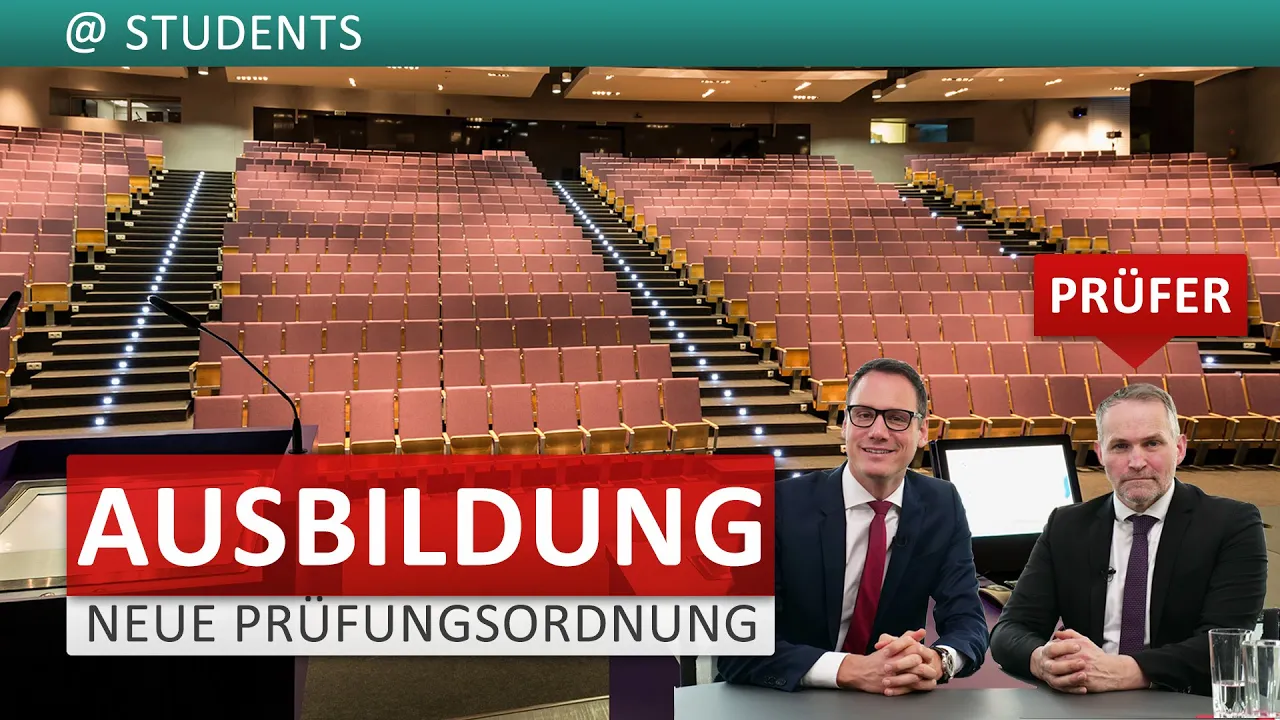 Unser Video: Neue Prüfungsordnung für Steuerfachangestellte