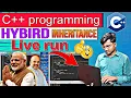 hybrid Inheritance using c hybrid Inheritance using java what is Inheritance