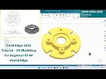 Solid Edge 2023 Tutorial - 3D Modeling for beginner EP 40
