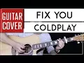 Lagu Fix You Guitar Cover Acoustic - Coldplay + Onscreen Chords