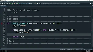 Python Programming - Function that Verifies if a Number is within a Certain Range