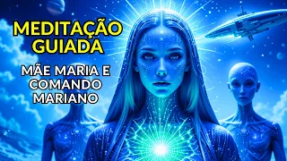 Cura Cósmica: Meditação de Cura na Nave Santa Esmeralda com Mãe Maria e Comando Mariano