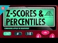 Z-Scores and Percentiles Crash Course Statistics
