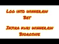uko wakora log in kuri winner rw