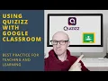 How to use Quizizz with Google Classroom