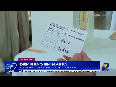 Demissão em massa: proposta da Coteminas é aprovada com 734 votos
