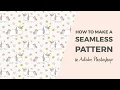 How to make a seamless pattern in Photoshop