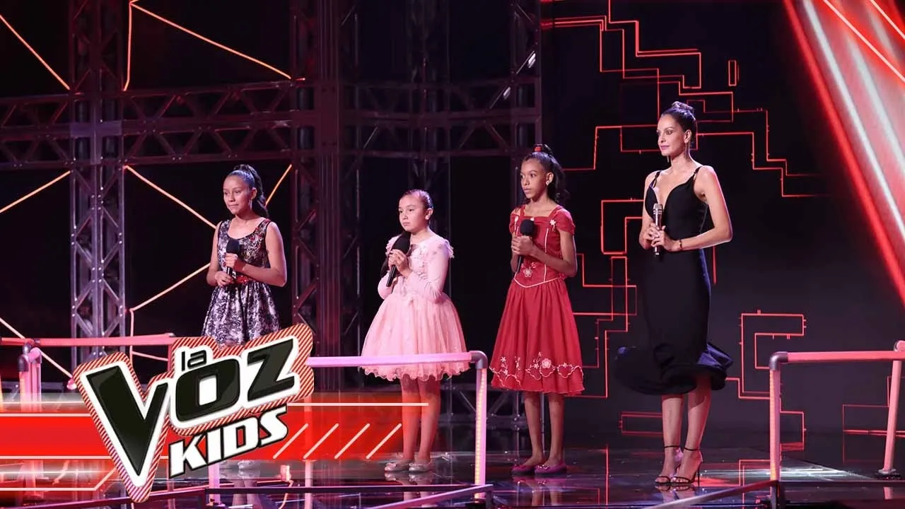 Nahid, Valeria y Leidy Mariana cantan ‘Vivo por ella’ - Batallas | La Voz Kids Colombia 2021