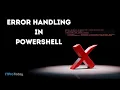 PowerShell Error Handling Learn These Key Techniques