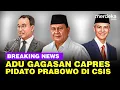 Lagu 🔴 LIVE NOW - Prabowo Subianto Pidato Adu Gagasan Capres di CSIS