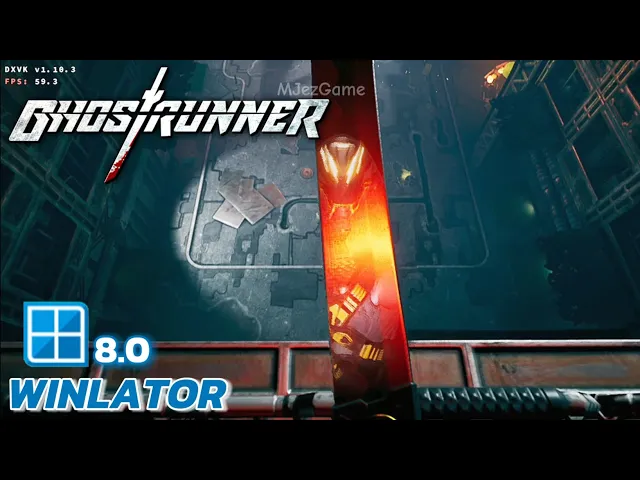 Winlator v8 (Rev 1) - Gameplay Ghost Runner (Windows) On Android