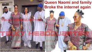 queen naomi and her family broke the internet with this event