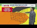 Strong storms Cleveland weather forecast for March 26 2026