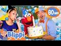Elmo s Birt ay Surprise with Blippi Educational SesameStreet s for Kids