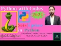 What are Sets and Update in Python Python with Codes 2024