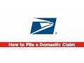 File a USPS Claim Online Domestic