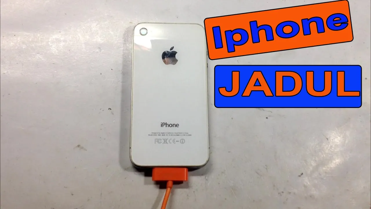Cara Membuka Casing Iphone 4. 