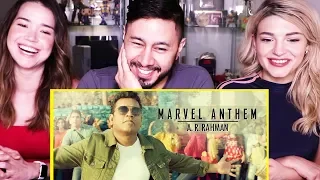 marvel anthem a r rahman hindi reaction 