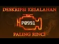 Kode kesalahan P0991 diagnostik dan perbaikan mobil