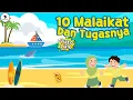 Lagu 10 Nama Malaikat dan Tugasnya - Lagu Anak-Anak Islami Terbaru (Video Animasi) Song of Kids