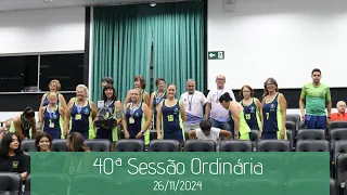 40ª Sessão Ordinária de 2024