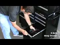 Waterloo 12 Drawer Tool Chest and Cabinet R3T 414B and R3B 418B