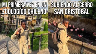 MI PRIMERA VEZ EN UN ZOOLÓGICO CHILENO 🇨🇱😱 SUBIENDO AL CERRO SAN CRISTOBAL
