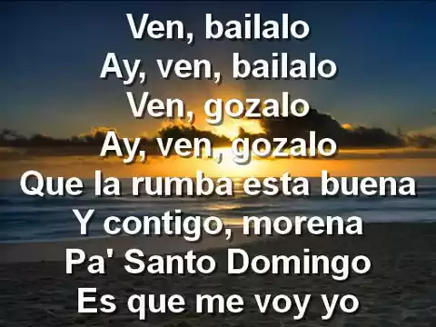 Download MP3 Ven Bailalo - Angel y Khriz Lyrics